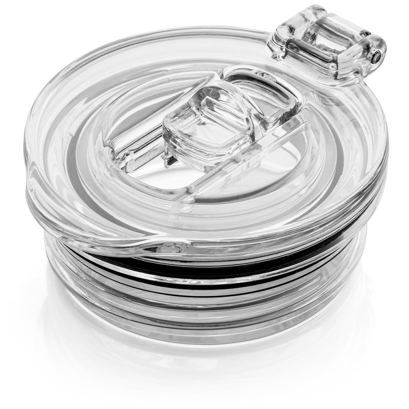 Champagne Flute Straw Lids | (Black, Purple and Clear) - Adventure Ready
