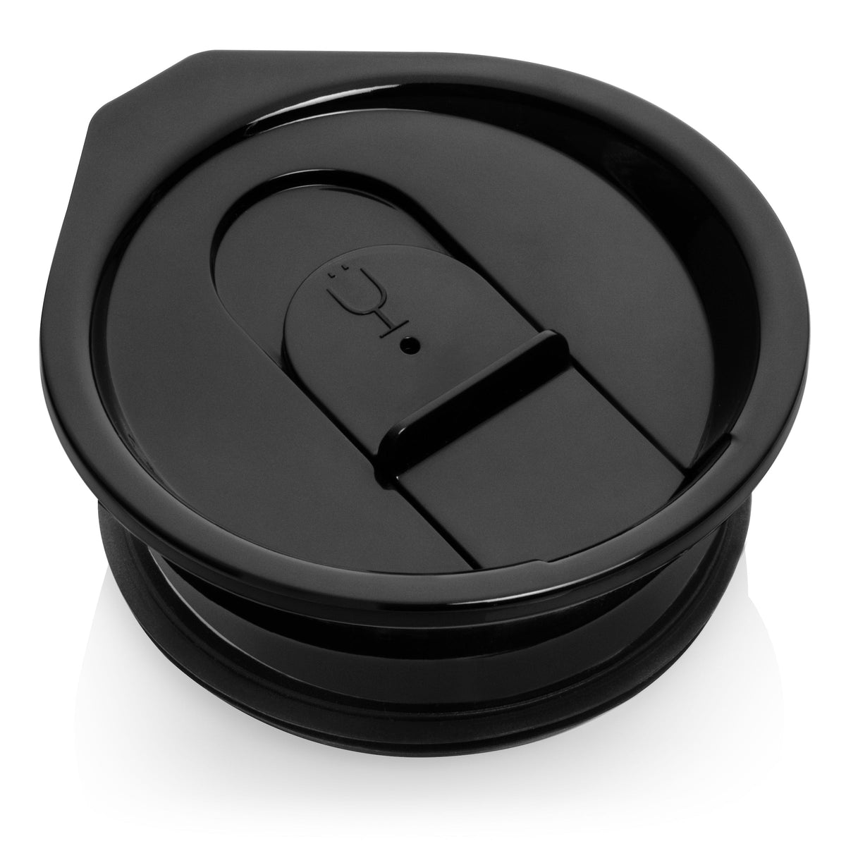 Hopsulator Slim Tumbler Lids (Clear, Black and Purple) - All-Day Care