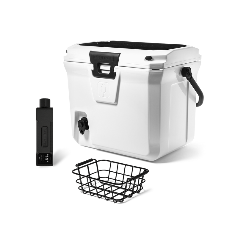 Br Tank 20-Quart Grab + Go Cooler Bundle | Ice White - Camp Ready-Set