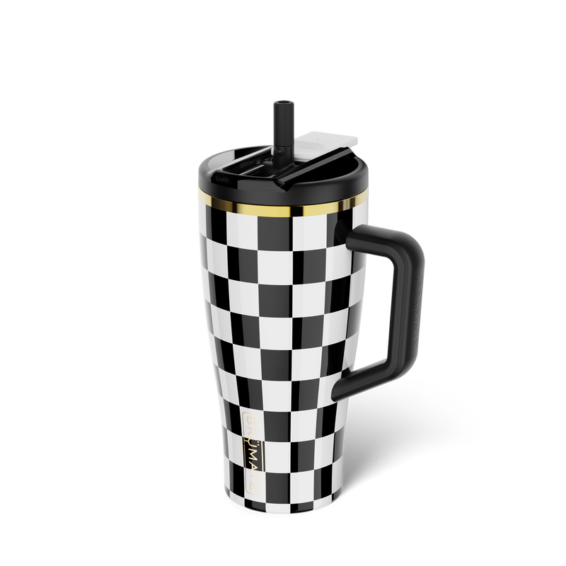 Era Flip 30oz | Black & White Checker - Trail On-the-Go-Sip