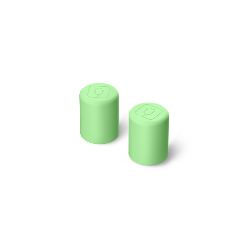 Magnetic Straw Cover | Kiwi | 2-Pack - Lightweight Select