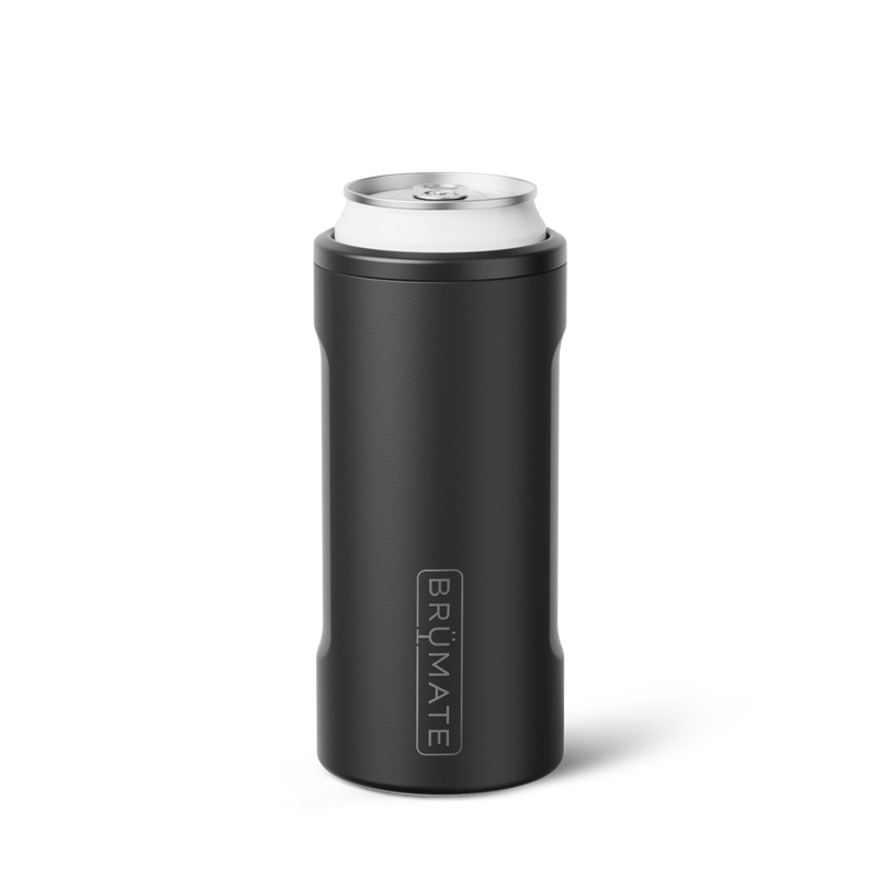 Hopsulator Slim | Matte Black | 12oz Slim Cans - Practical Storage