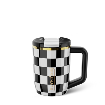 Muv 15oz | Black & White Checker - Simple Drink-Companion