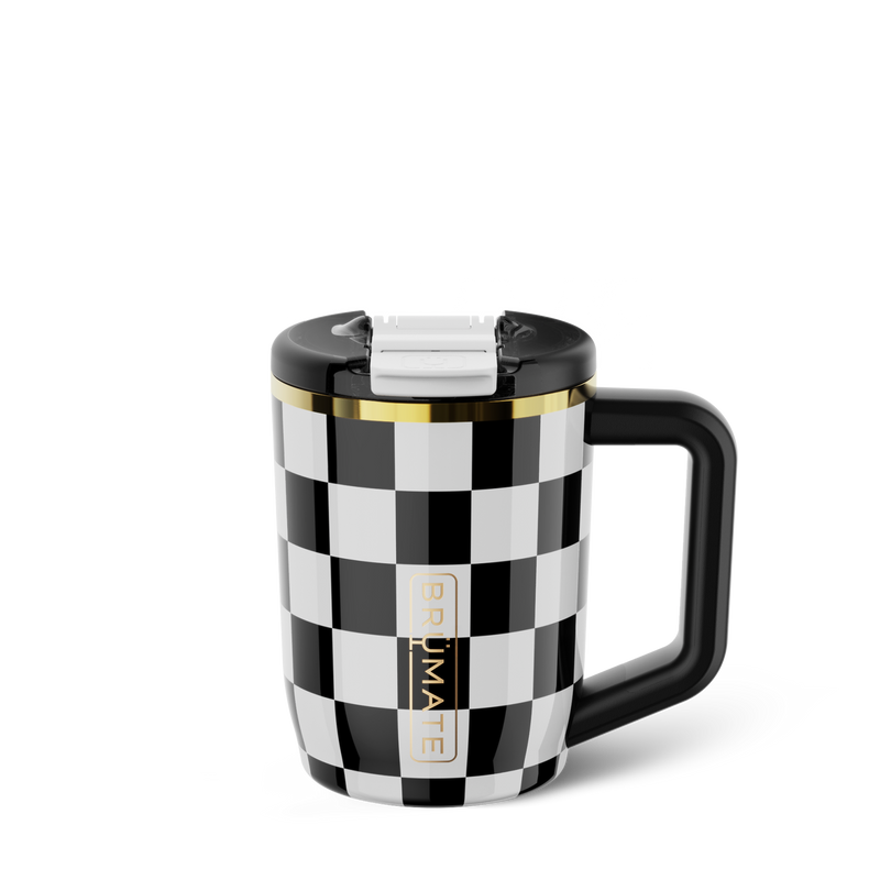 Muv 15oz | Black & White Checker - Simple Drink-Companion