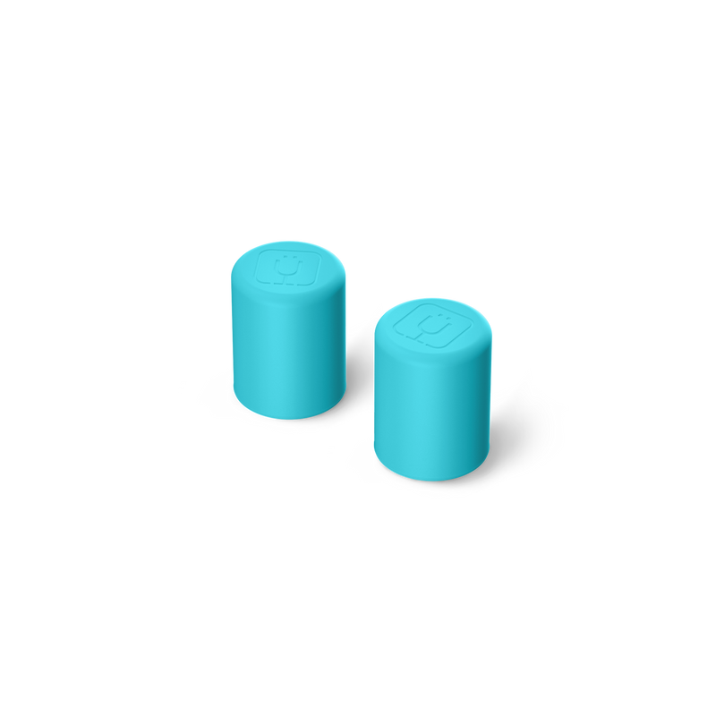 Magnetic Straw Cover | Curacao | 2-Pack - Weekend Travel-Kit