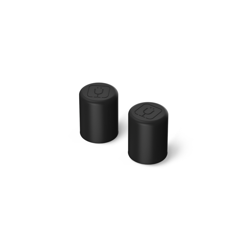 Magnetic Straw Cover | Black | 2-Pack - Everyday Upgrade