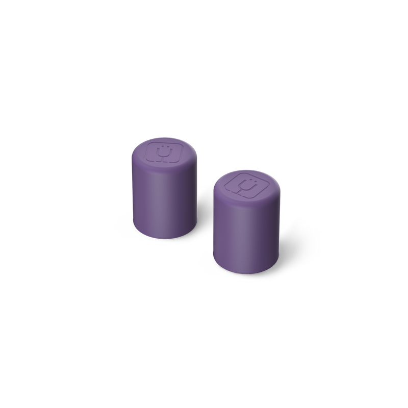 Magnetic Straw Cover | Dark Aura | 2-Pack - Relaxed Travel-Kit