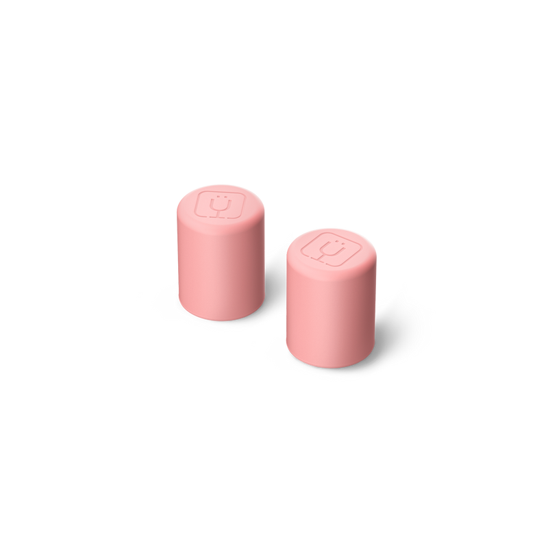 Magnetic Straw Cover | Guava | 2-Pack - Essential Setup
