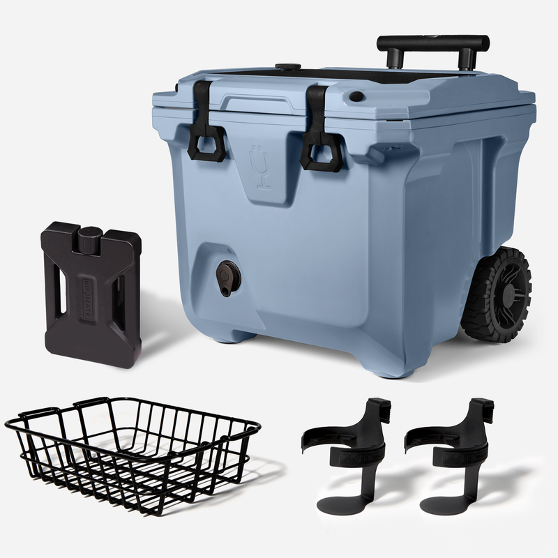 Br Tank 35-Quart Ultimate Day Trip Cooler Bundle | Denim - Evening Hydration-Bundle