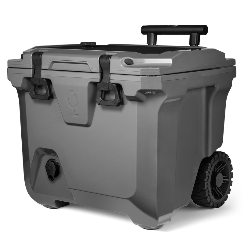 Br Tank 35-Quart Rolling Cooler | Charcoal - Active Travel