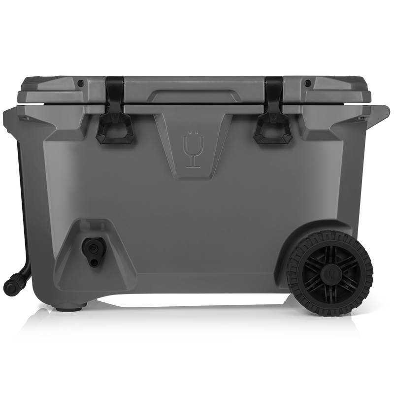 Br Tank 55-Quart Rolling Cooler | Charcoal - Signature Adventure