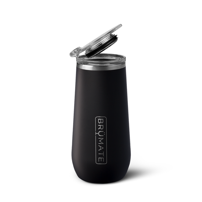 Champagne Flute | Matte Black | 12oz - Original Sip